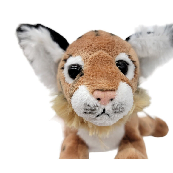 Wildlife Artists Conservation Critters Bobcat Cub Realistic 8" Stuffed Animal - Picture 2 of 9